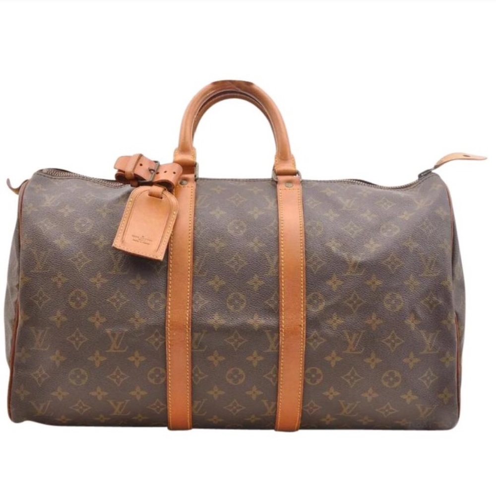 Louis Vuitton Keepall 45 monogram travel bag